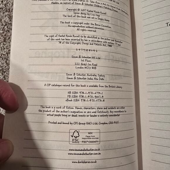 Dork Diaries Crush Catastrophe #12 Paperback by Rachel Renee Russell - Picture 5 of 5